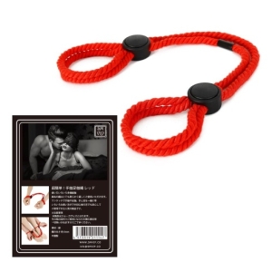 Super Easy Rope Handcuffs - Red