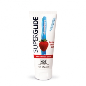 Superglide Edible Lube Strawberry - 75ml