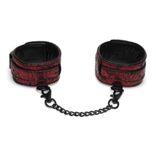 Sweet Anticipation Ankle Cuffs - Red - Image 2