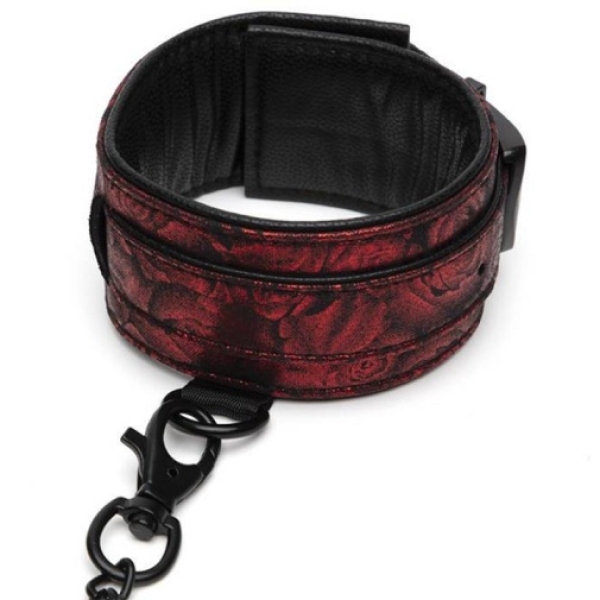 Sweet Anticipation Ankle Cuffs - Red：圖片 3