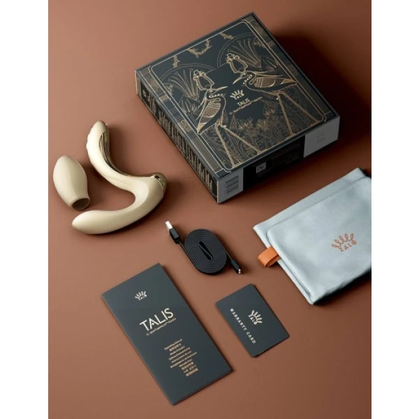 Talis G-Spot PulseWave Vibrator - Ivory White：圖片 17