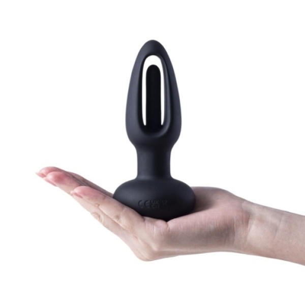 Taper Tapping Prostate Plug - Black：圖片 3