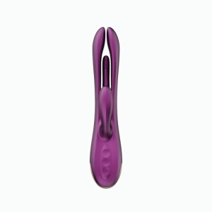 Terri Tapping Rabbit App Vibrator - Purple