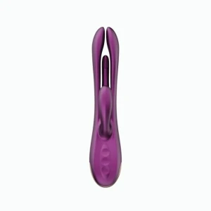 Terri Tapping Rabbit App Vibrator - Purple