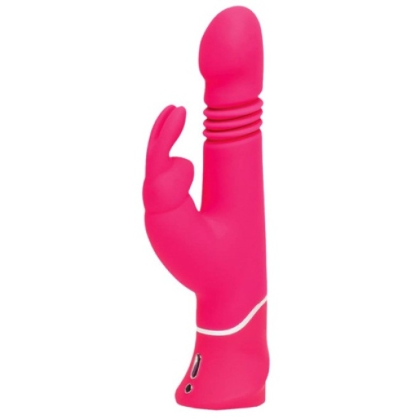 Thrusting Rabbit Vibrator - Pink