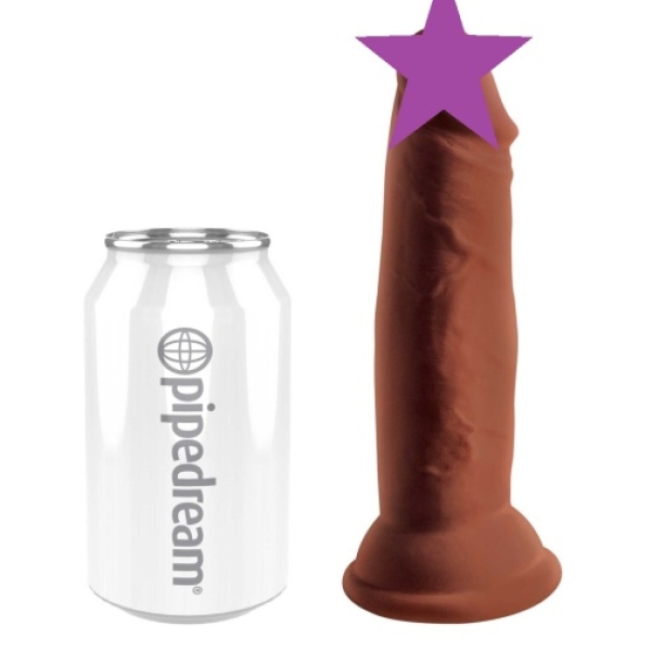 Triple Density Cock 6" - Brown - Image 2