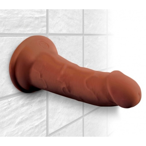 Triple Density Cock 6" - Brown - Image 4
