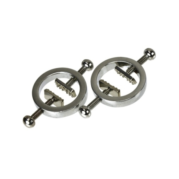 Ultra Pleasure Nipple Clamps #8 - Silver