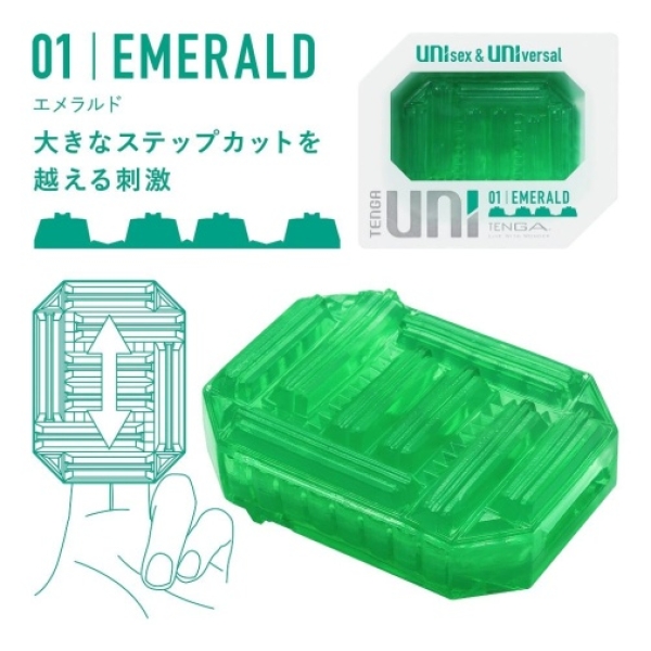 Uni Masturbator - Emerald - Image 4