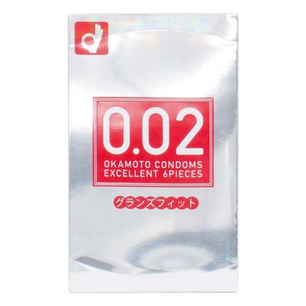 Unified Thinness 0.02EX Glans Fit (Japan Edition) 6's Pack