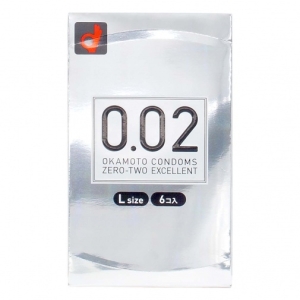 Unified Thinness 0.02EX L-size (Japan Edition) 6's Pack