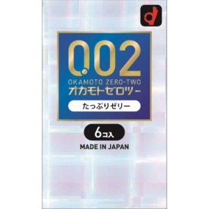 Unified Thinness 0.02EX Plenty of Jelly (Japan) 6's Pack