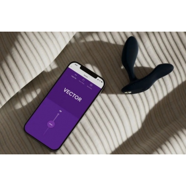 Vector Plus Vibrating Prostate Massager - Royal Blue - Image 7