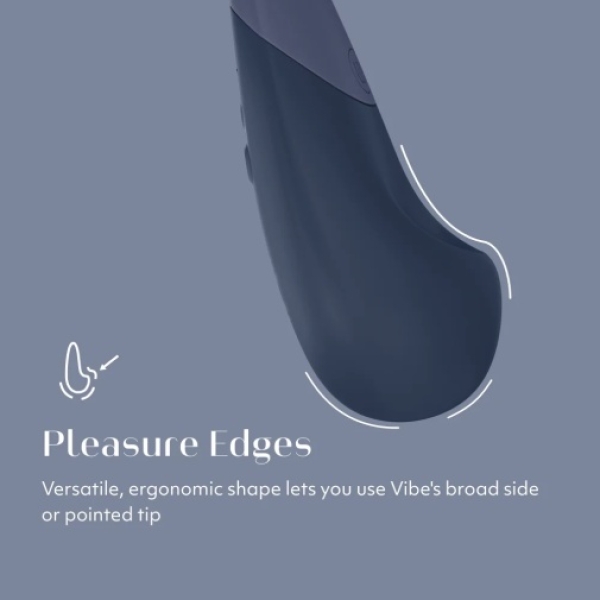 Vibe UltraWave Clitoral Vibrator - Dark Blue：圖片 5