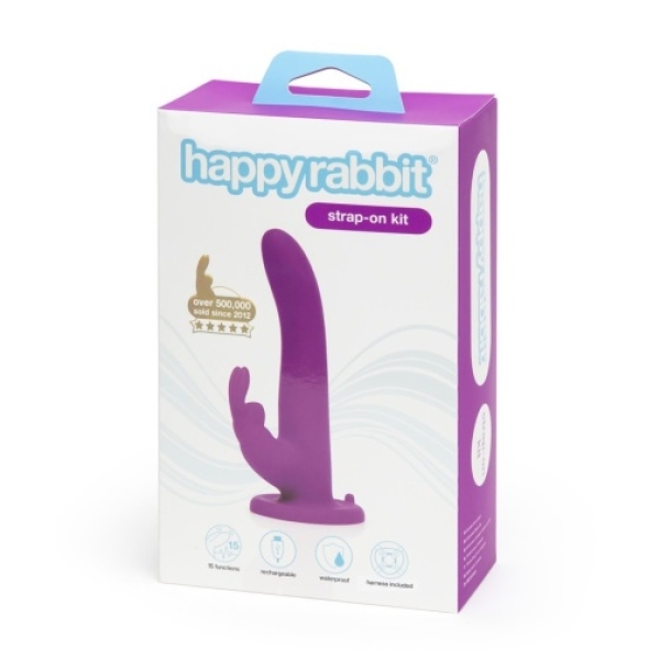 Vibro Strap-On Harness Set - Purple：圖片 6