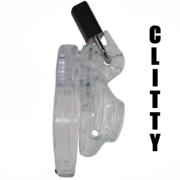 Vice Clitty Chasity Cage - Clear - Image 2
