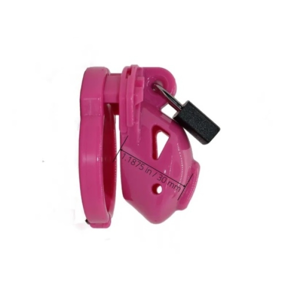 Vice Micro Chasity Cage - Pink：圖片 3