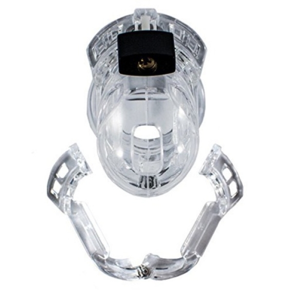 Vice Mini V2 Chasity Cage - Clear - Image 2