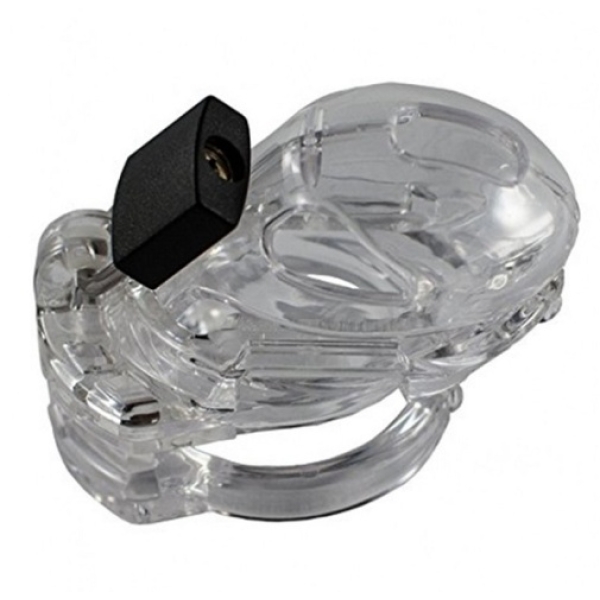 Vice Mini V2 Chasity Cage - Clear - Image 3