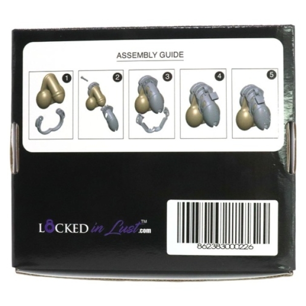 Vice Mini V2 Chasity Cage - Clear - Image 9