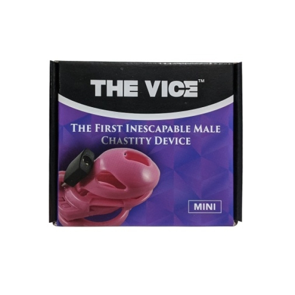 Vice Mini V2 Chasity Cage - Pink - Image 10