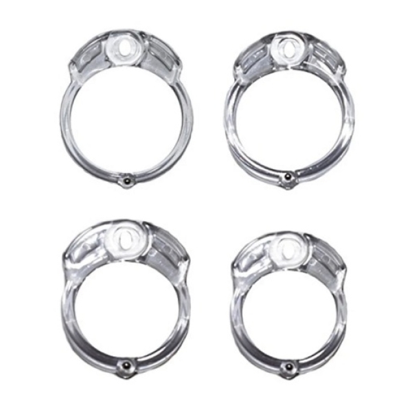 Vice Standard Chasity Cage - Clear - Image 6