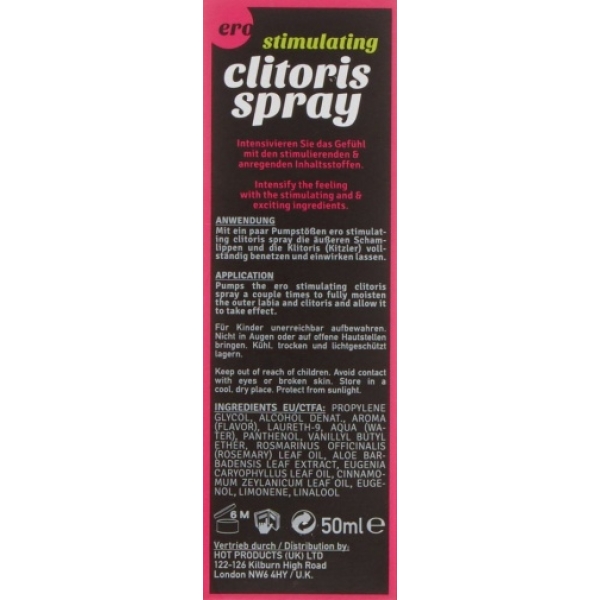 Women Clitoris Stimulating Spray - 50ml - Image 3