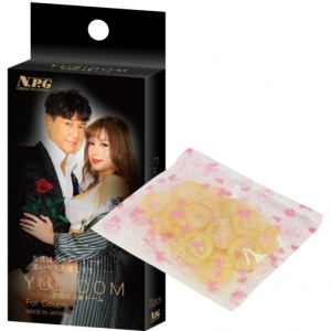 Yubidom for Couple Finger Condoms 20's Pack