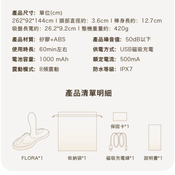Zalo - Flora APP Vibro Pad - Ivory White - Image 15