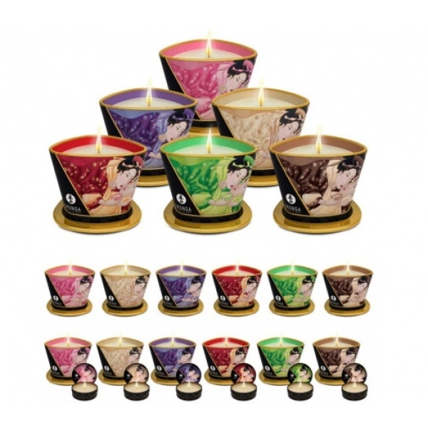 Zenitude Massage Candle Exotic Green Tea - 170ml - Image 4