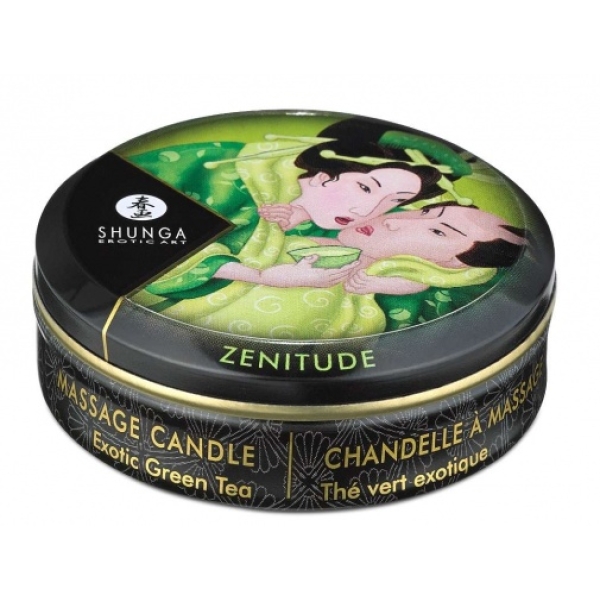Zenitude Massage Candle Exotic Green Tea - 30ml - Image 2