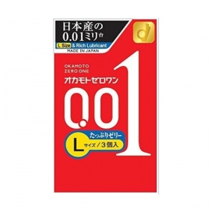 Zero One 0.01 L-Size Plenty of Jelly 3's Pack