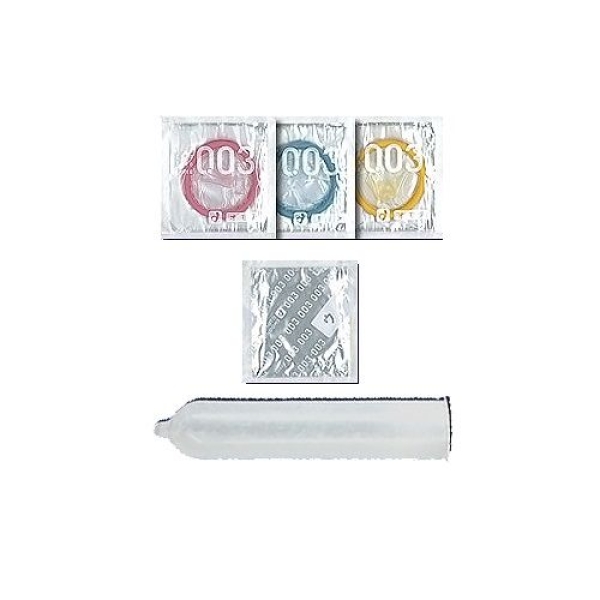 Zero Zero Three 0.03 3-colors (Japan Edition) 12's Pack：圖片 2