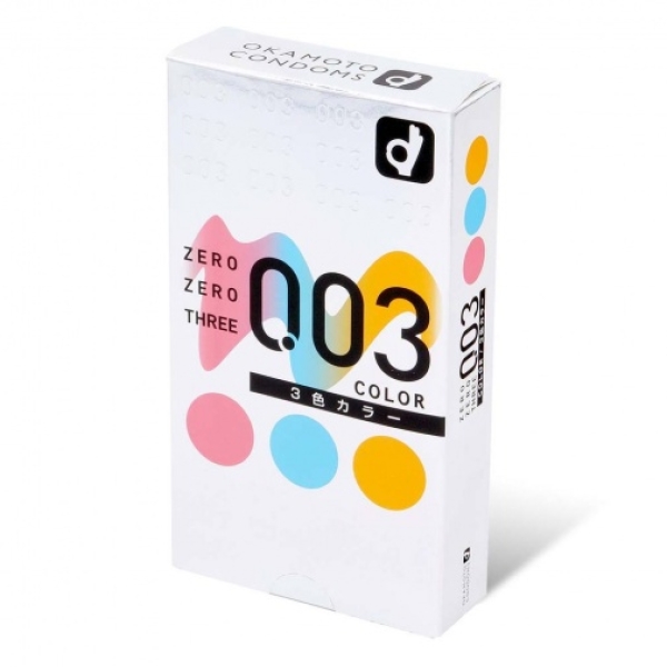 Zero Zero Three 0.03 3-colors (Japan Edition) 12's Pack - Image 3