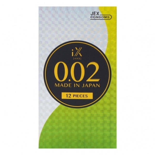 iX 0.02 12's Pack PU Condom