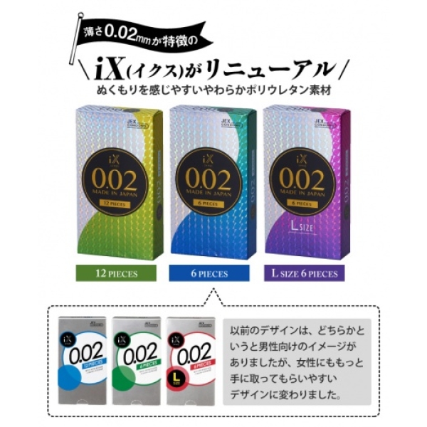 iX 0.02 6's Pack PU Condom - Image 6