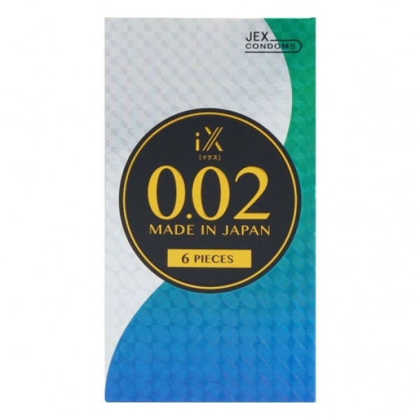 iX 0.02 6's Pack PU Condom